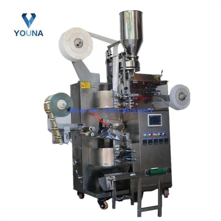 automatic filter bag tea packing machine with tag and thread (4)